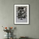 Work presented framed