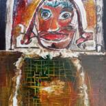 Painting titled "Lucie" by Blonval, Original Artwork, Acrylic