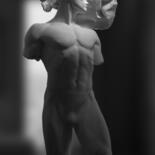 "Méditation" başlıklı Heykel Bogdan Tolbariu tarafından, Orijinal sanat, Rezine