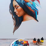 Steps of the making of the work