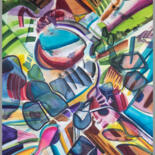 Peinture intitulée "Watercolor nº 25" par Julian Garcia-Viso, Œuvre d'art originale, Aquarelle