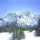 Tekening getiteld "Saint Nicolas" door Laurent Chevalet, Origineel Kunstwerk, Pastel