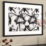 Work presented framed
