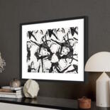 Work presented framed