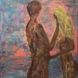 Peinture intitulée "Emotion" par Agata Caliendo - Krystkowiak, Œuvre d'art originale, Acrylique