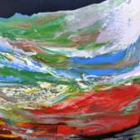 Artwork's surface or texture