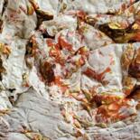 Artwork's surface or texture