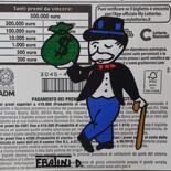 Ζωγραφική με τίτλο "Mr Monopoly" από Daniele Fratini, Αυθεντικά έργα τέχνης, Ακρυλικό