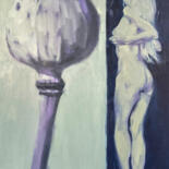 Peinture intitulée "The limits of pleas…" par Igor Shulman, Œuvre d'art originale, Huile Monté sur Châssis en bois