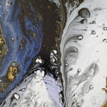 Artwork's surface or texture
