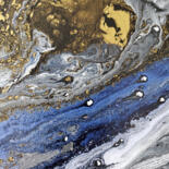Artwork's surface or texture