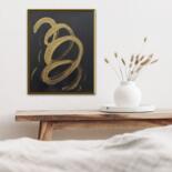 Work presented framed