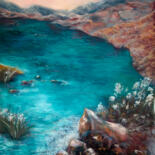 Malerei mit dem Titel "Eternity III" von Nadia Bedei, Original-Kunstwerk, Pastell