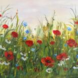 Painting titled "Series "A Floral Sy…" by Tanja Frost, Original Artwork, Acrylic