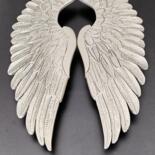 Γλυπτική με τίτλο "Silver 745" από Annelize Hartley, Αυθεντικά έργα τέχνης, Ξύλο