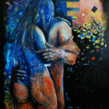 绘画 标题为“Intimacy Structures” 由Katarzyna M. Rymarz, 原创艺术品, 油