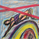 Collages titled "3HF# / Back to the…" by Leni Smoragdova, Original Artwork, Tape