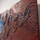 Artwork's surface or texture