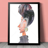 Work presented framed