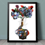 Work presented framed