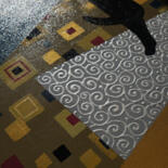Artwork's surface or texture