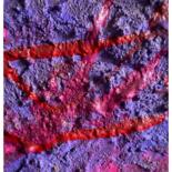 Artwork's surface or texture