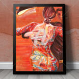 Work presented framed