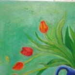 Artwork's surface or texture