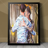 Work presented framed