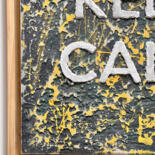 Artwork's surface or texture