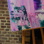 Artwork's surface or texture