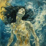 Peinture intitulée "Whimsical Wind Danc…" par Jan Keteleer, Œuvre d'art originale, Peinture numérique