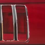 绘画 标题为“Ford mustang REAR b…” 由Gilbert Duchamp, 原创艺术品, 丙烯
