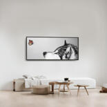 Work presented framed