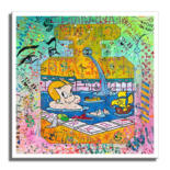 Work presented framed