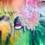 Artwork's surface or texture