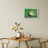 Work presented framed