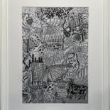 作品已装裱
