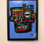 Trabalho apresentado emoldurado