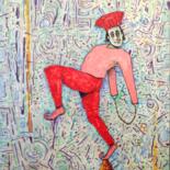 Drawing titled "Why not be?" by Milto Sideris, Original Artwork, Marker