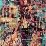 Collages intitulée "PROMISES" par Yam Warpaint, Œuvre d'art originale, Collages Monté sur Châssis en bois