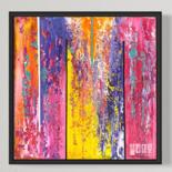 Œuvre présentée encadrée