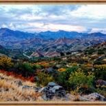 Œuvre présentée encadrée