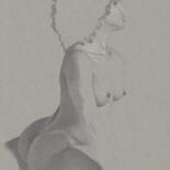 Tekening getiteld ""Ballance act (21:5…" door Walter Roos, Origineel Kunstwerk, Potlood