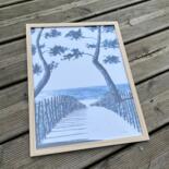 Work presented framed