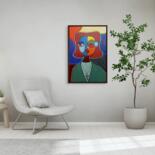 Work presented framed