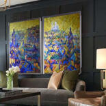 Work presented framed