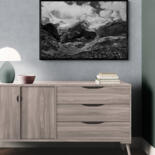 Work presented framed