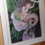 Werk ingelijst gepresenteerd