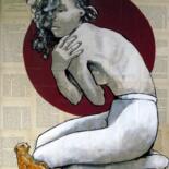 Painting titled "Le suricate" by Vincent Tessier Xxc, Original Artwork, Acrylic
